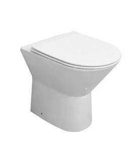 FYNE BACK TO WALL WC & SOFT CLOSE SEAT
