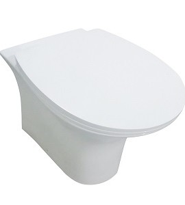 KELSO BACK TO WALL PAN & SOFT CLOSE SEAT