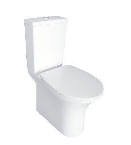 KELSO OPEN BACK CC WC & SOFT CLOSE SEAT