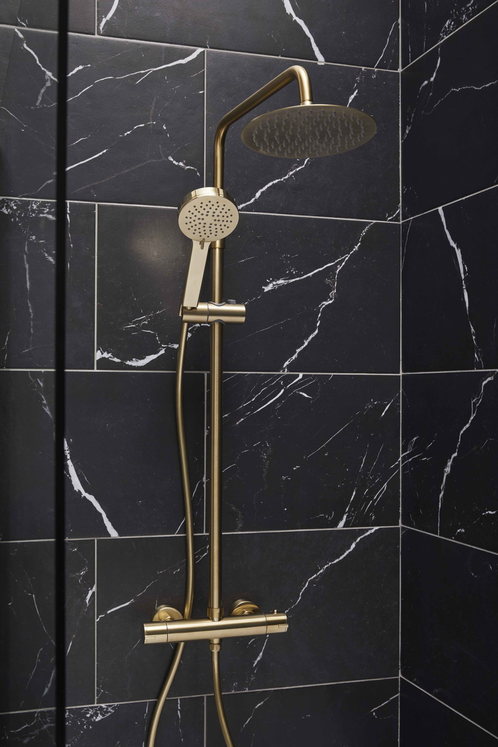 Black and Brushed Brass – Trends – Highlife Bathrooms