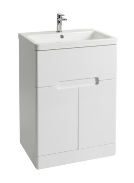 SELKIRK 600mm FS 1 DRAWER 2 DOOR UNIT & BASIN