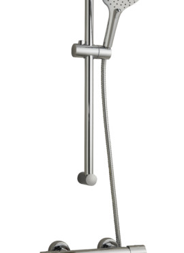 DARVEL COOL TOUCH THERMOSTATIC SHOWER VALVE & SHOWER KIT